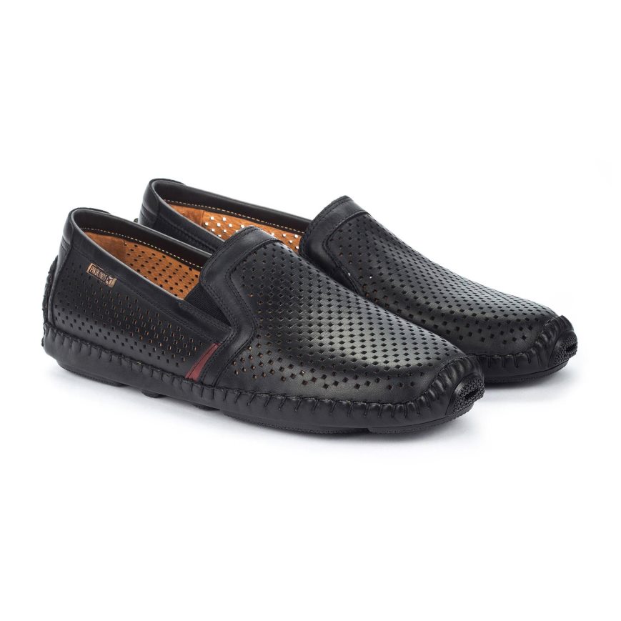 Men's Pikolinos JEREZ Moccasins Black | NZ FQ270A9